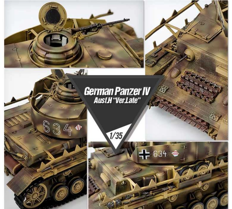 Academy Panzer IV Ausf.H Ver.Late (1:35)