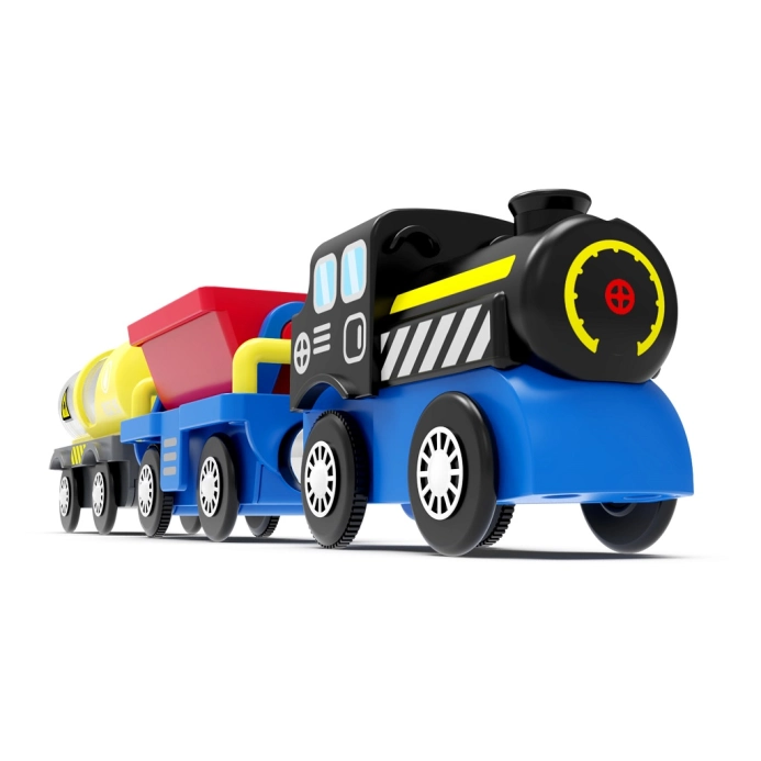 2Kids Toys Parní vlak nákladní na baterie