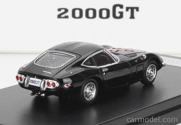 Lcd-model Toyota 2000gt Coupe 1967 1:64 Black