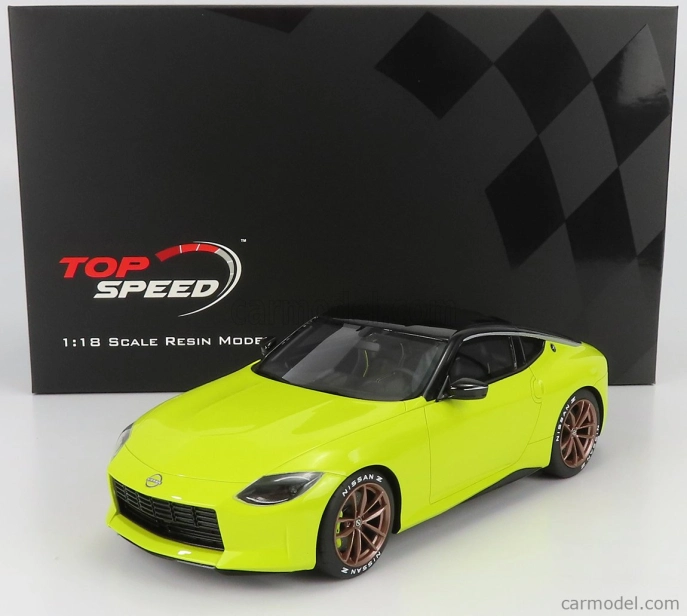 Truescale Nissan Fairlady Z Proto 2021 1:18 Žlutá Černá