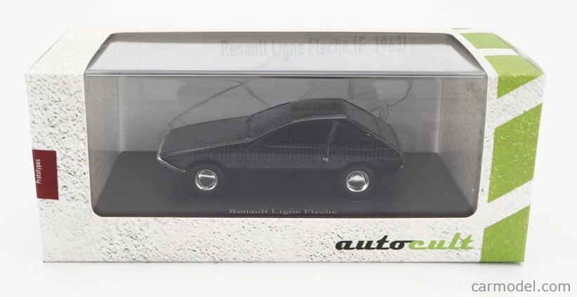 Autocult Renault Ligne Fleche France 1963 1:43 Black