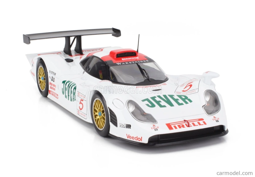 Werk83 Porsche 911 Gt1-98 3.2l Turbo Team Zakspeed Racing N 5 4th Fia Gt Championship Oschersleben 1998 Alexander Grau - Andreas Sheld 1:18 Bílá Červená Zelená