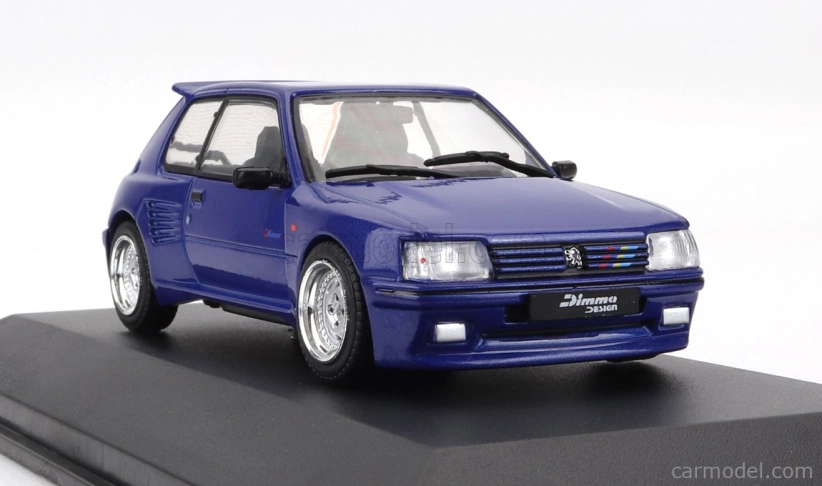 Solido Peugeot 205 Gti Dimma Body Kit 1988 1:43 Modrá