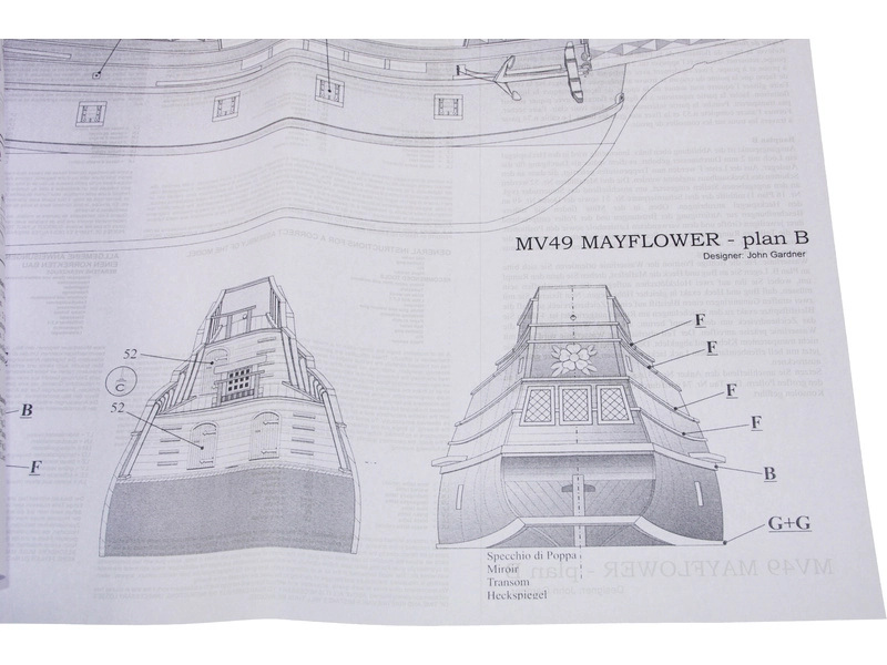 MAMOLI Mayflower 1609 1:70 kit