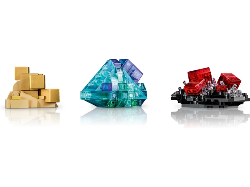 LEGO nápady - Kolekcia minerálov
