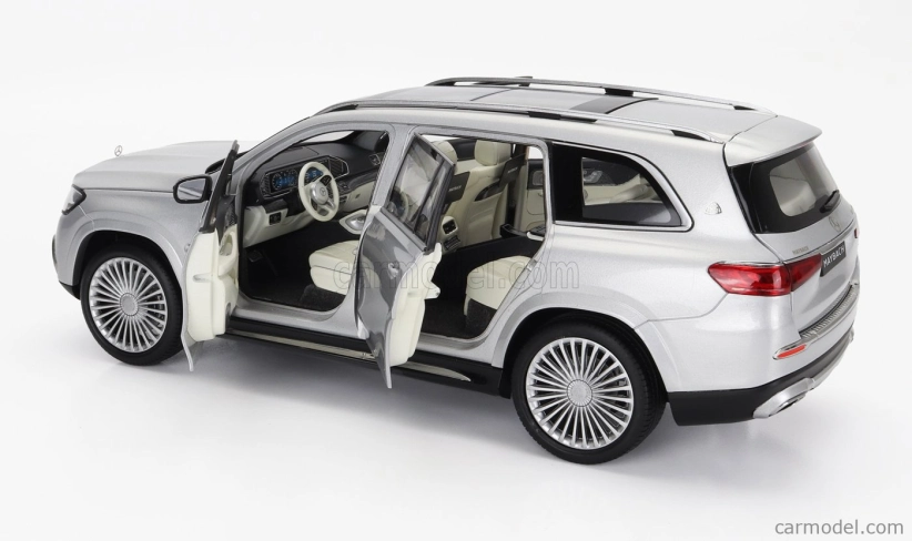 Paragon-models Mercedes benz Maybach Gls-class Gls600 4-matic (x167) 2019 1:18 Strieborný