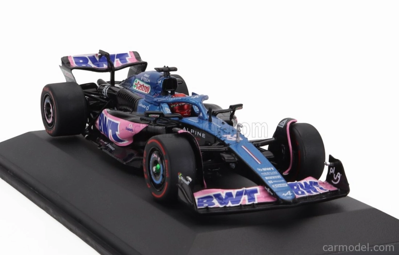 Solido Alpine F1 A523 Team Bwt Alpine N 31 3rd Monaco Gp 2023 Esteban Ocon 1:43 Blue Pink