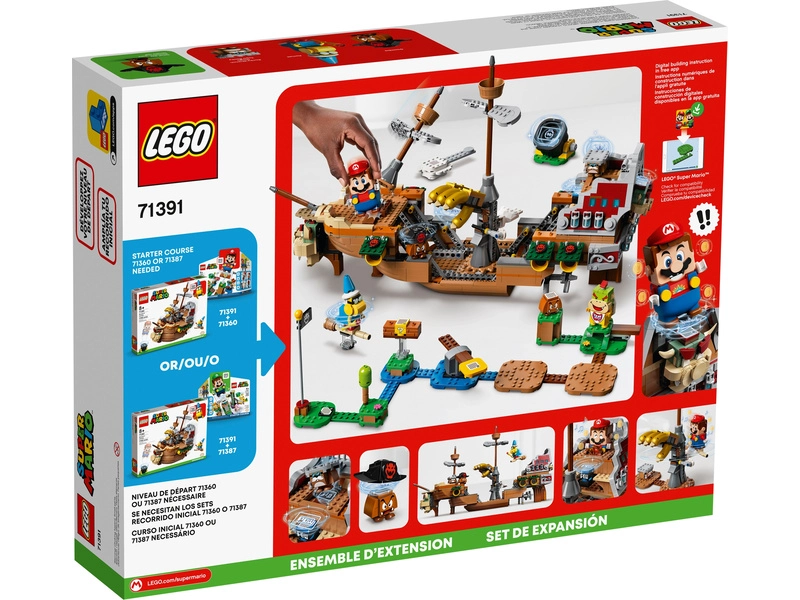 Rozširujúca sada LEGO Super Mario - Bowserova vzducholoď