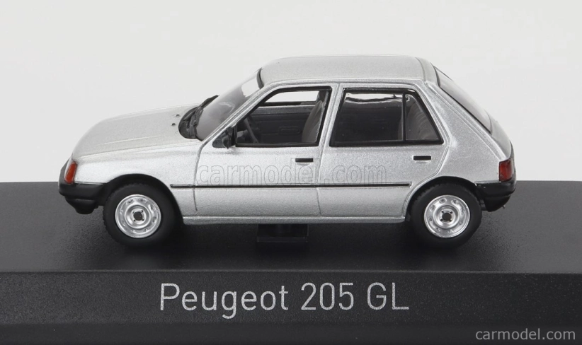 Norev Peugeot 205 Gl 1988 1:43 Strieborný