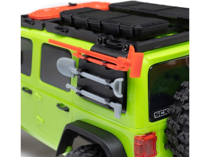 Axial SCX30 Jeep Wrangler JLU 4WD 1:30 RTR zelený