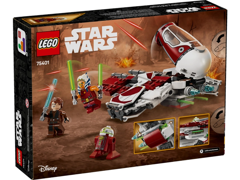 LEGO Star Wars – Ahsoka a jediská stíhačka Interceptor™