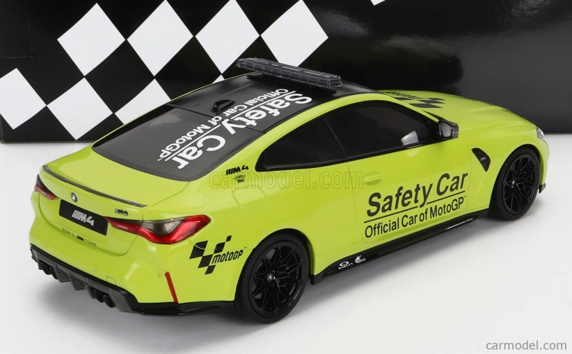 Minichamps BMW radu 4 M4 Coupe (g82) Safety Car Motogp sezóna 2020 1:18 žltá