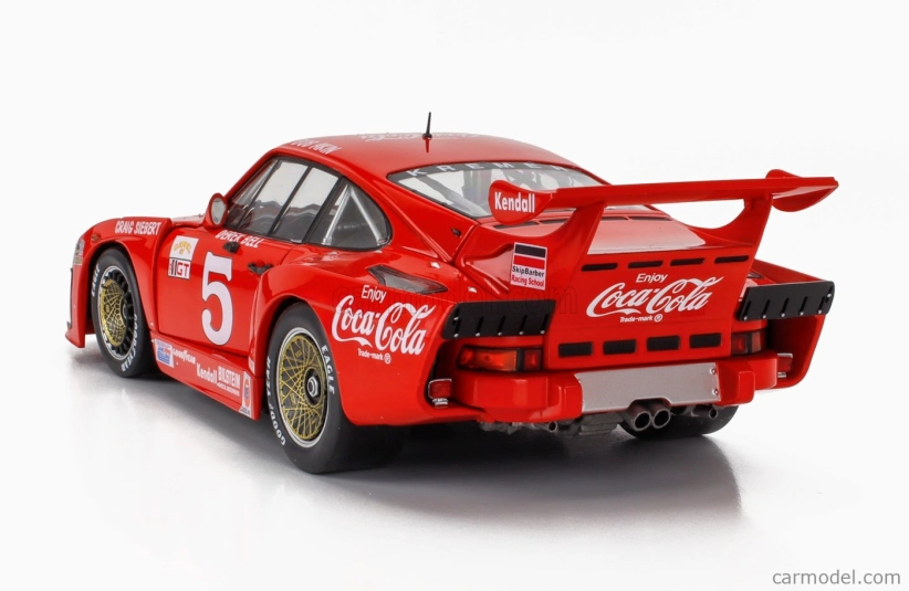 Werk83 Porsche 935 K3 Team Bob Akin Motor Racing Coca-cola N 5 2nd 24h Daytona 1981 Bob Akin - Craig Siebert - Derek Bell 1:18 Red