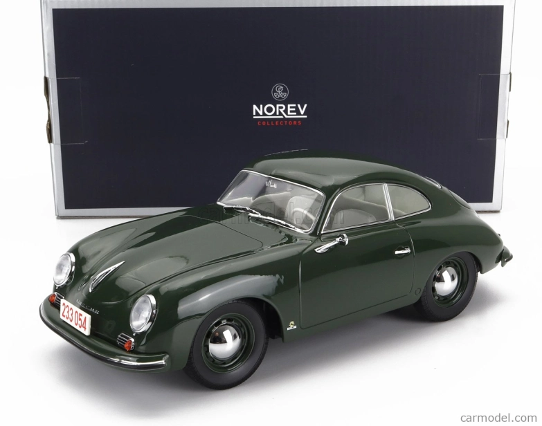 Norev Porsche 356 Coupe 1954 1:18 Zelená