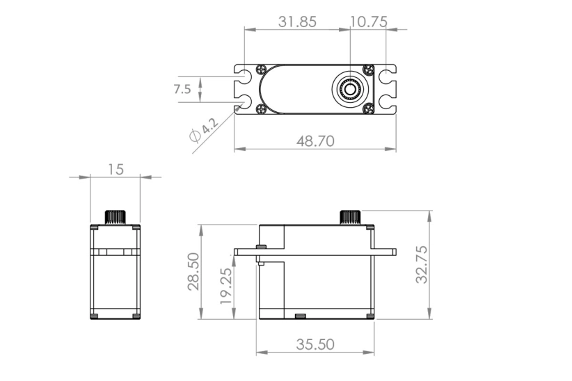 HV9780 (0,04s/60°, 4,5 kg.cm)