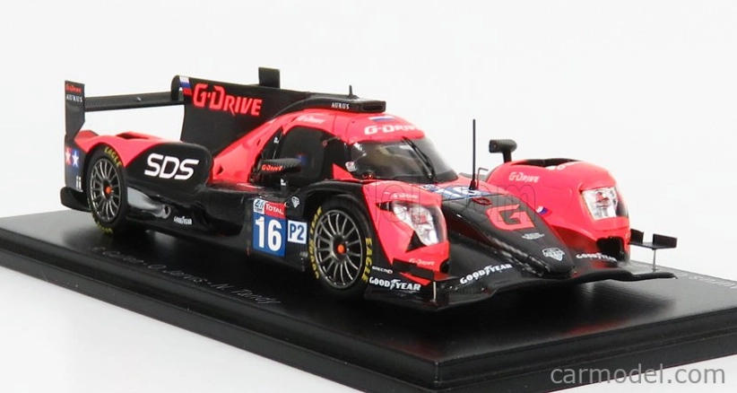 Spark-model Aurus 01 4.2l V8 Gibson Team G-drive Racing By Algarve N 16 24h Le Mans 2020 R.cullen - O.jarvis - N.tandy 1:43 Orange