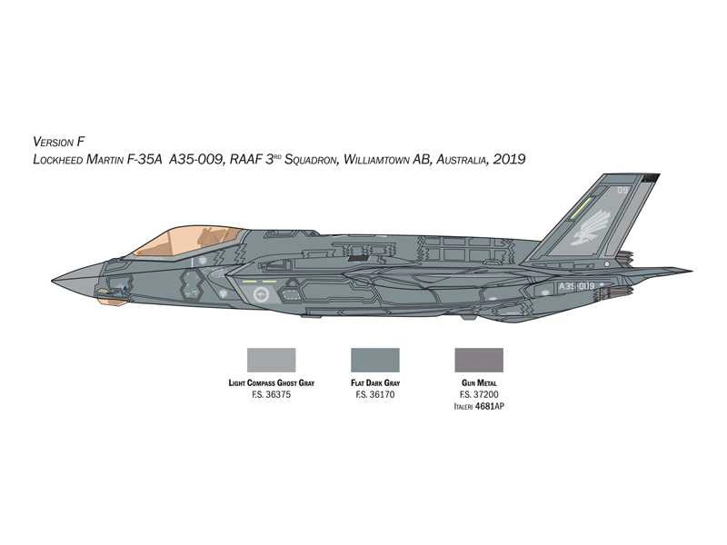 Italeri Lockheed F-35A Lightning II (Beast Mode) (1:72)