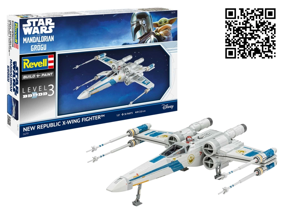 Plastic ModelKit SW 06791 - The Mandalorian: X-Wing Fighter (1:57)
