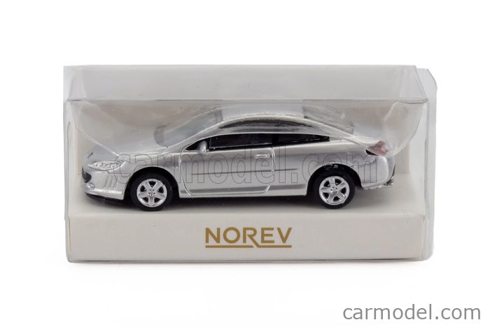 Norev Peugeot 407 Coupe 2006 1:87 Strieborný