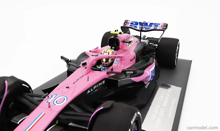 Minichamps Alpine F1 A523 Team Bwt Alpine N 10 Season 2023 Pierre Gasly 1:18 Modrá Růžová