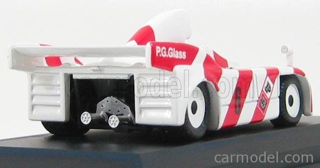 Najlepší model Porsche 908/4 N 6 9h Kyalami 1982 De Cadenet - Pianta 1:43 Biela červená