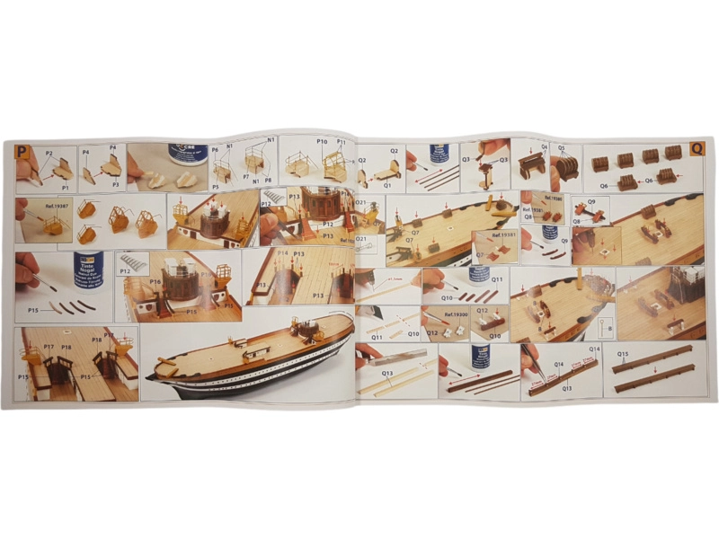 OCCRE Amerigo Vespucci 1:100 + plachty Kit