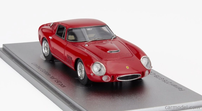 Kess-model Ferrari 275 Gtb/c Sn.6885 Competizione Speciale 1965 1:43 Červená