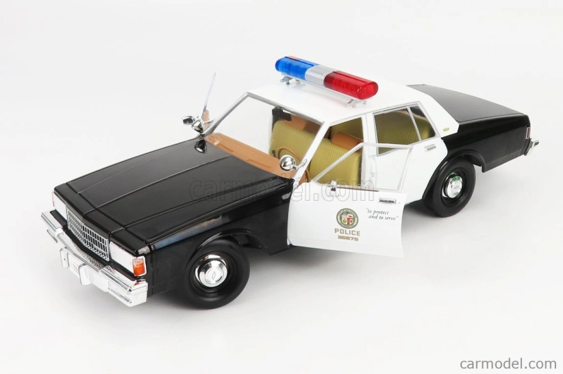 Greenlight Chevrolet Caprice Metropolitan Police 1987 - Terminator 2 Movie 1991 1:18