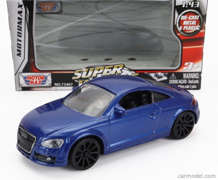 Motor-max Audi Tt Coupe 2007 1:43 Blue