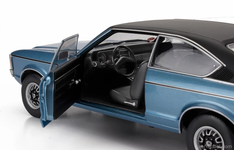 Touring modelcars Ford england Granada Consul 2.3l V6 Gt Coupe Ii Series 1975 1:18 Light Blue Met