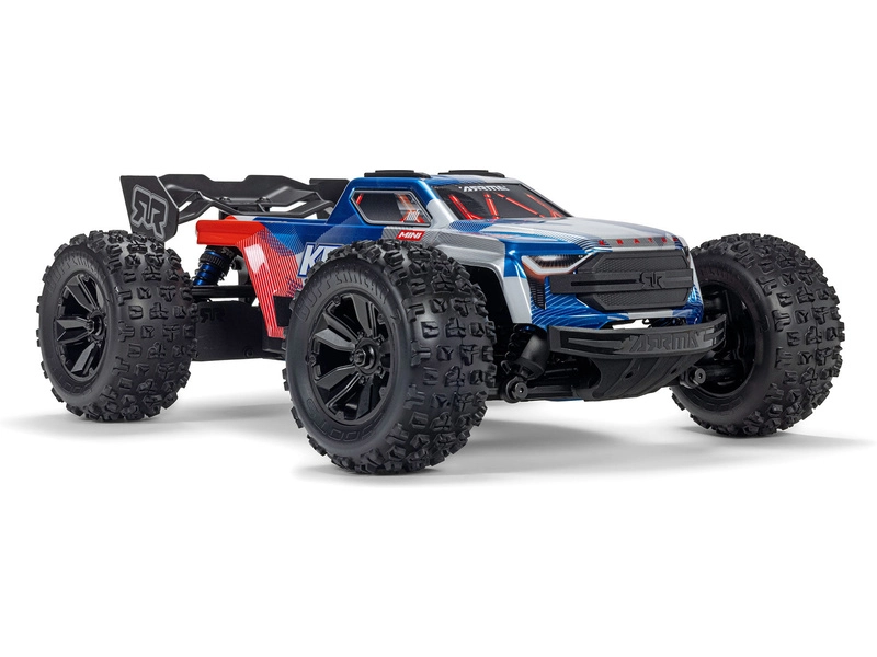 Arrma Mini Kraton 3S DSC BLX 1:16 4WD RTR tyrkysová/růžová