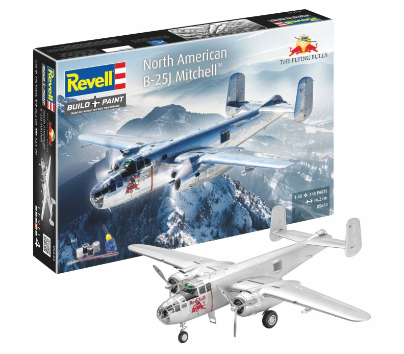 Gift-Set Flying Bulls 05643 - B-25J Mitchell (1:48)