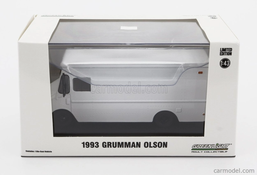 Greenlight Grumman Olson Van 1993 1:43 Biela