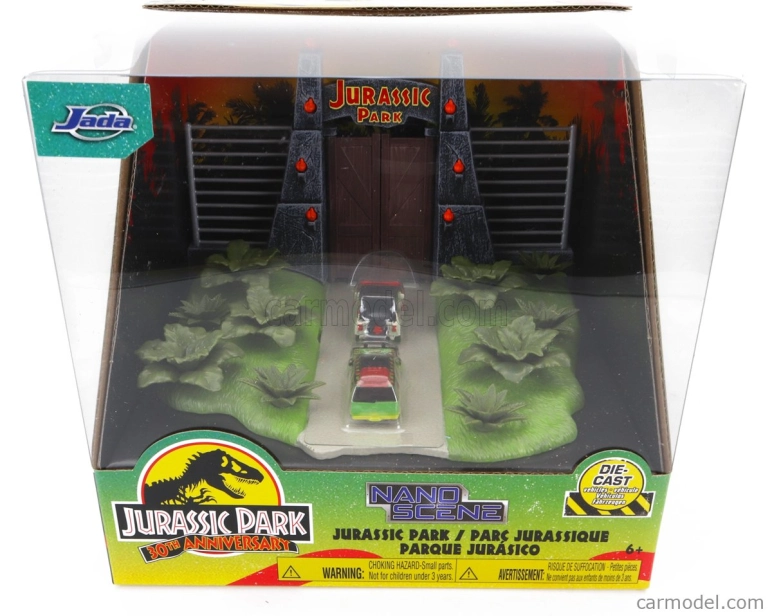 Jada Accessories Diorama - Set Jurský park s Ford Usa Explorer Jurský park 1995 - Jeep Wrangler Rubicon Open 1999 1:87 Rôzne