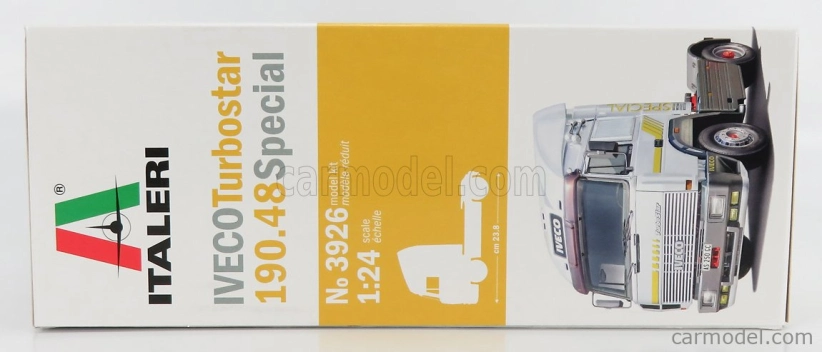 Italeri Iveco fiat Turbostar 190.48 Special Tractor Truck 2-assi 1988 1:24 /