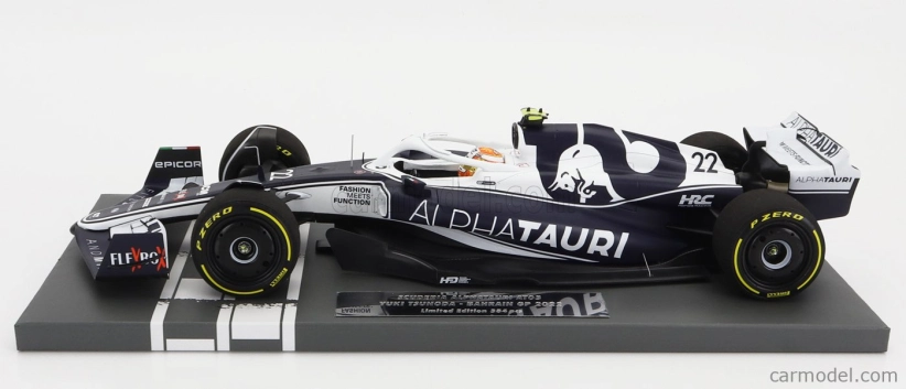 Minichamps Alpha tauri F1 At03 Honda Team Alpha Tauri N 22 1:18, bílomodrá