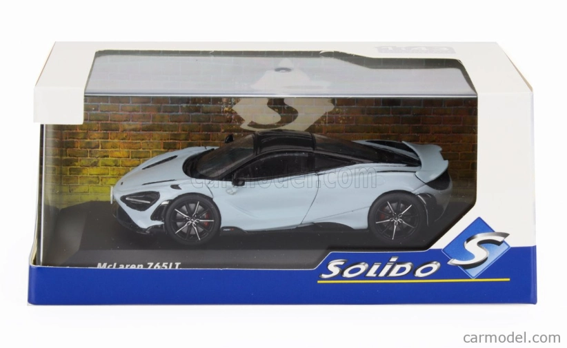 Solido Mclaren 765lt V8 Biturbo 2020 1:43 Sivá