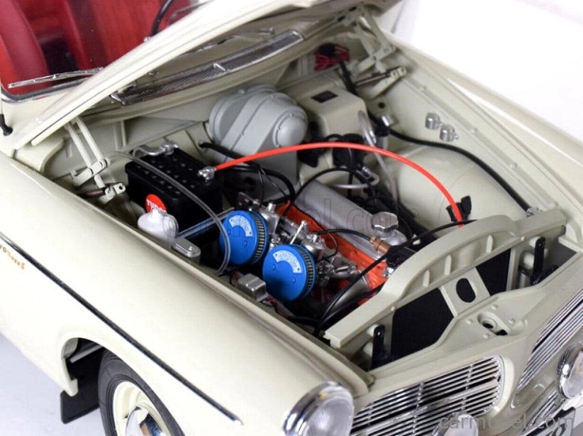 Ixo-models Volvo 122s Amazon 1965 - With Light & Sound Effects 1:8 Ivory