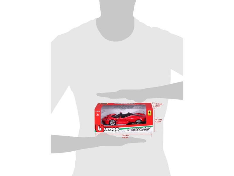 Bburago Ferrari LaFerrari Aperta 1:24 červená