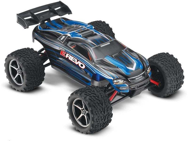 RC auto Traxxas E-Revo 1:16 RTR, oranžová