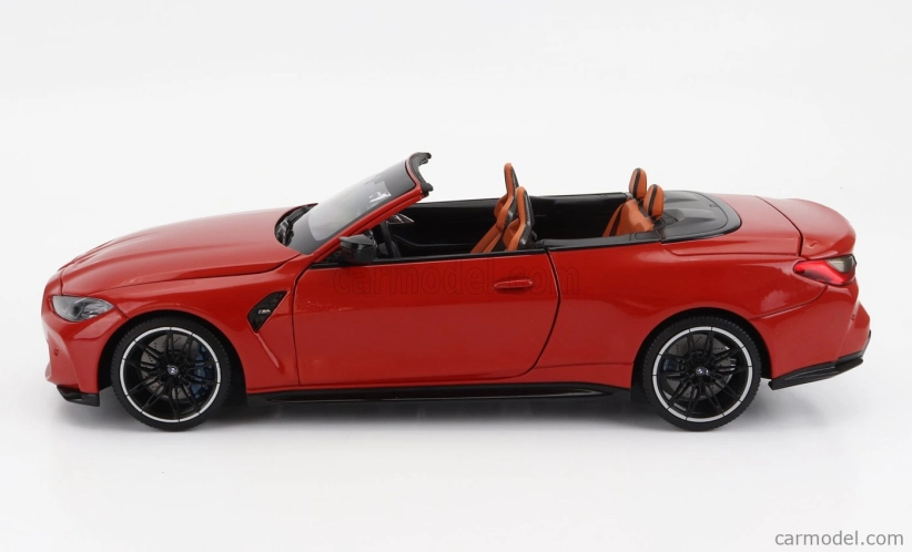 Minichamps BMW radu 4 M4 (g83) Cabriolet 2020 1:18 červená