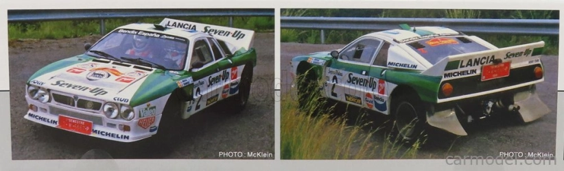 Hasegawa Lancia 037 Rally Seven-up N 2 Rally Catalunya 1986 J.sabater - S.servia 1:24 /