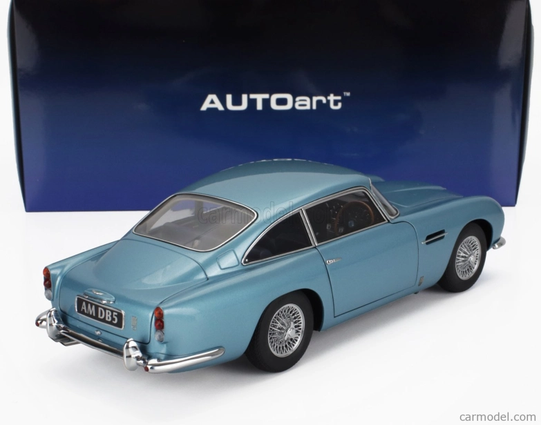 Autoart Aston martin Db5 1964 1:18 Caribbean Pearl Blue