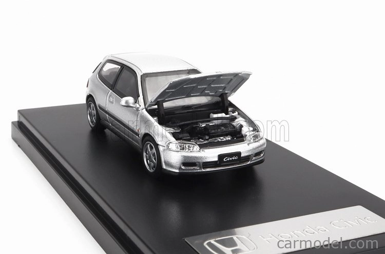 Lcd-model Honda Civic Eg6 Vtec 1993 1:64 Silver