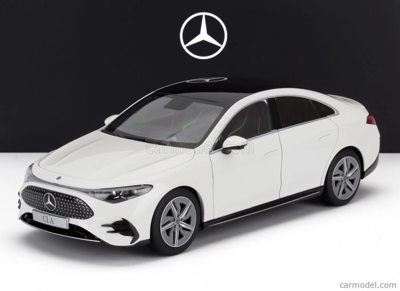 Nzg Mercedes benz Cla-class (c174) Bev 2025 1:18 Polární Bílá