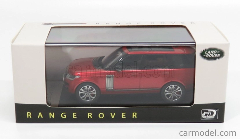 Lcd-model Land rover Range Rover Sv Autobiography Dynamic 2017 1:43 Red Met