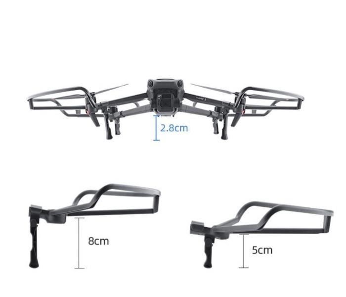 MAVIC 3 – Ochranné oblúky s pristávacou nohou