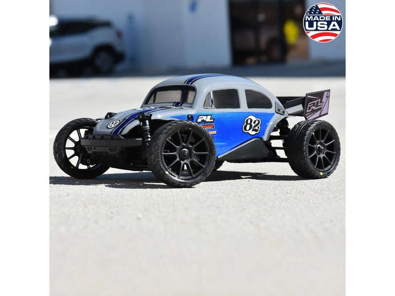 Kolesá Pro-Line 1:14 s pneumatikami Vector, čierny disk Mach 10 H12mm (4): Typhon Grom