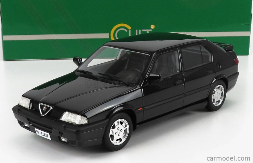 Modely v mierke Alfa romeo 33 S Qv Permanent 4 1991 1:18 čierna