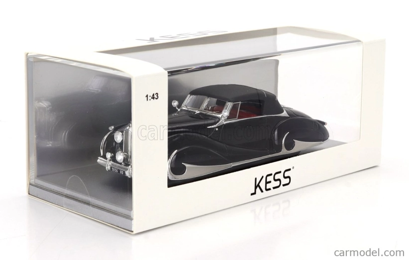 Kess-model Bentley Mk Vi Sn.b25071 Franay Drophead Coupe Cabriolet Closed 1947 1:43 Black